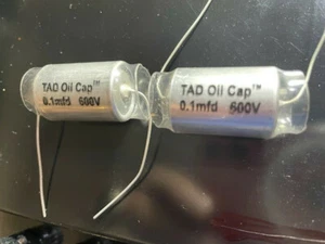 2 x TAD Tube AMP Doctor Foil and Oil Audio Capacitor .1uf 600 volts - last Ones - Picture 1 of 1