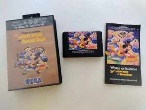 Sega Mega Drive Spiel | World of Illusion - Mickey Mouse and Donald Duck - Bild 1 von 7
