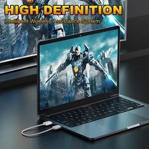 50M Wireless HDMI Extender Video Transmitter Receiver per PC Phone a TV Bianco # - Picture 1 of 11