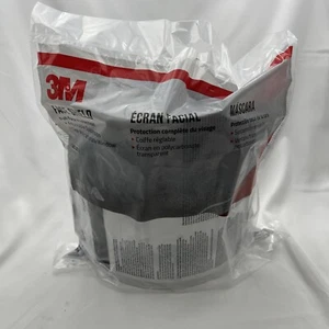 Brandneu in versiegelter Tasche 3M Gesichtsschutz klare Linse blauer Rahmen 90028H1-DC - Bild 1 von 8