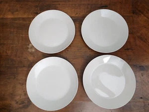 Ikea 21521 Beige Tan Off White Salad Plates 7 5/8" Set of 4 - Picture 1 of 4