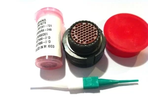 D38999/26WE35SA Mil-Spec Connector + Contacts + Extractors -New Original DEUTSCH - Picture 1 of 3