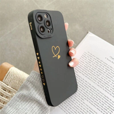 Cute Love Heart Shockproof iPhone Case - Limited Edition - High Quality - Image 1 of 4