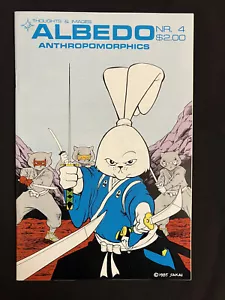 Pensamientos e imágenes Albedo #4 (1ª serie) julio 1985 tercera aparición Usagi Yojimbo - Imagen 1 de 6