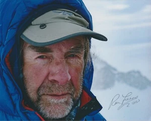 Ranulph Fiennes signed HAND SIGNED 8x10 Photo, Autograph, Colder, Shackleton (C) - Picture 1 of 1