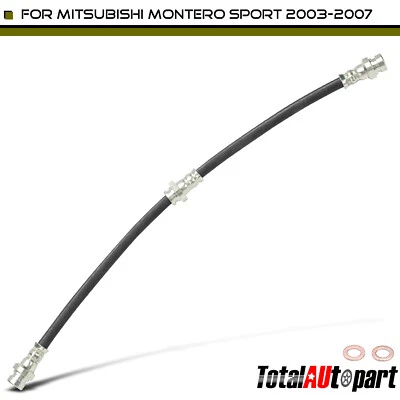 Brake Hydraulic Hose for Mitsubishi Montero Sport 03-07 Rear Left or Right Side - Image 1 of 4