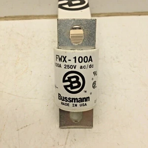 COOPER BUSSMANN FWX-100A Semiconductor Fuse 100 AMP 250V AC/DC - Picture 1 of 3