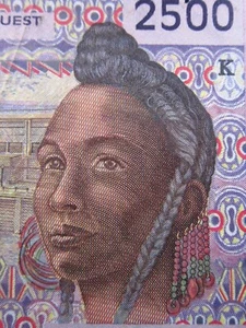 WAS SENEGAL 2500 Francs 1994 P712 K Westafrikanische Staaten Währung Geld h6657 - Bild 1 von 3
