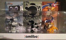 Smash Bros. Amiibo Retro 3-Pack R.O.B./ROB, Mr. Game & Watch, and Duck Hunt