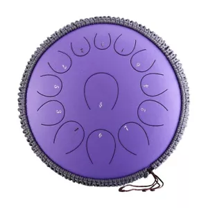 Steel Tongue Drum 13 Noten 14 Zoll D-Key Panda Balmy Drum Percussion Instrument - Bild 1 von 7