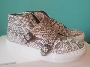 Pantofola d'Oro Designer Snakeskin Leather Trainers Size 5 UK/38 EU. Used TWICE  - Picture 1 of 10