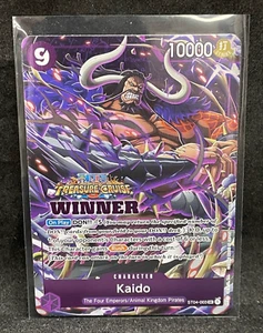 ONE PIECE TCG Treasure Cruise (Winner Pack Vol.5) Kaido ST04-003 NM-M ENG - Picture 1 of 2