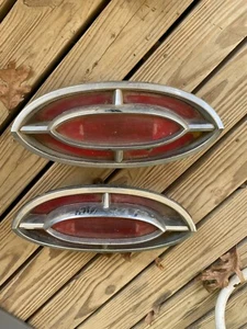 1962 Oldsmobile Olds 88 98 Starfire Taillight Tail Light set rear 62 RH LH pair - Picture 1 of 16