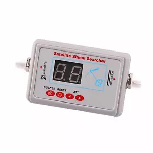 950-2150MHz Digital Satellite Signal Finder Strength Meter LED Display Buzzer G - Foto 1 di 10
