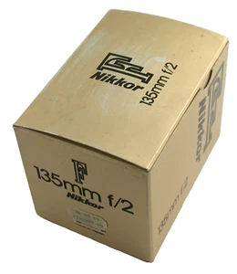 NIKON Ai Nikkor MF 2/135 135mm F2 lichtstärkst superfast aperture top boxed OVP - Bild 1 von 13