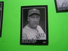 1991 The Sporting News Conlon Collection  Frank Snyder 232