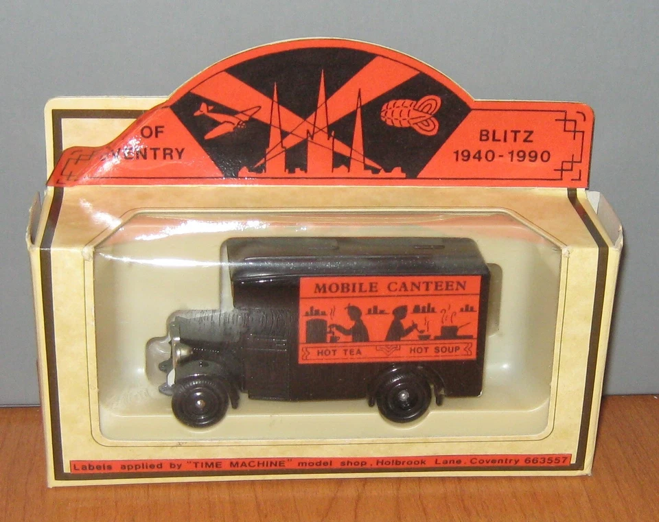 Lledo Days Gone DG16 Dennis Parcels Van Coventry Blitz Mobile Canteen Code 3 - Image 1 of 1