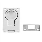 Marine 316 Stainless Steel Recessed Flap Train Buckle Floor Latch Flush Ring Pull