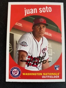 2018 Topps Archives - 1959 Design #73 Juan Soto (RC) - Imagen 1 de 2