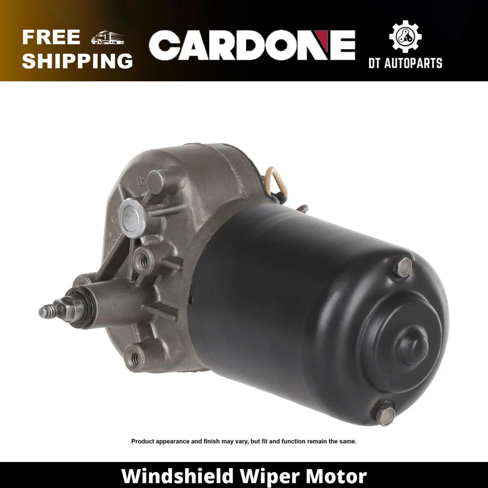 For 1988-1989 Dodge Omni Windshield Wiper Motor Front Cardone - Image 1 of 4