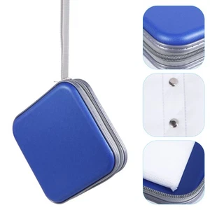 Vehicle Disc Storage Square Coin Purse Lipstick Storage Carry Case Disc Case - Afbeelding 1 van 12