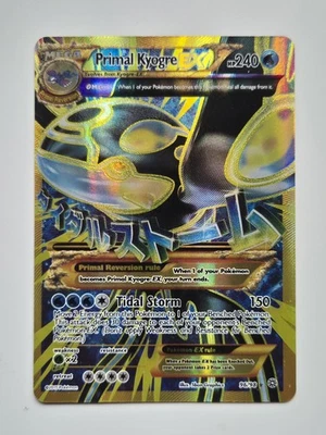 Primal Kyogre EX 96/98 XY Ancient Origins Pokemon Card Shiny Full Art NM - MINT - Image 1 of 4