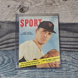 Sport Magazine June 1956 Johnny Antonelli NY Giants Baseball MLB Vintage Rare 50 - Picture 1 of 12