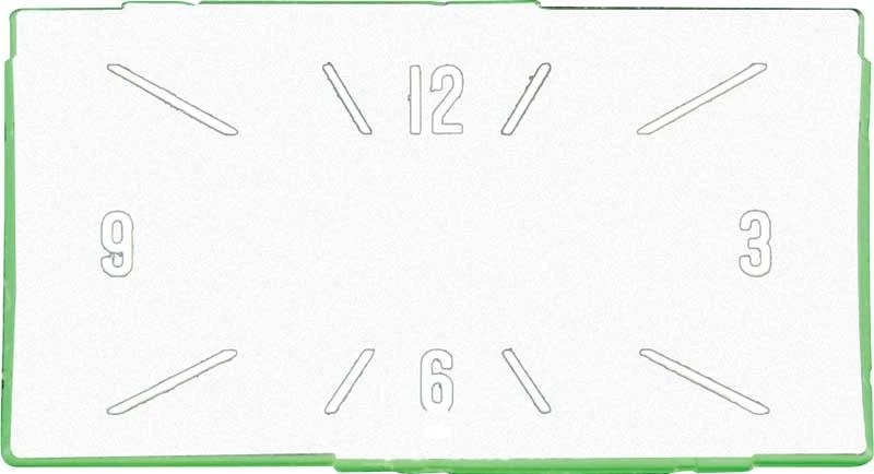 Chevrolet Bel Air 150 210 Nomad 1957; lente de reloj de tablero; con 2 orificios; hecho en el Foto 1 de 1