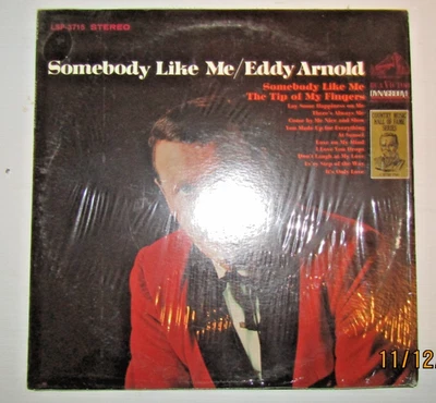 Eddy Arnold – Somebody Like Me Vinyl LP Record Album LSP-3715 - Image 1 of 2