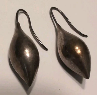 Висячие серьги из чистого серебра Michael Dawkins - Изображение 1 из 2