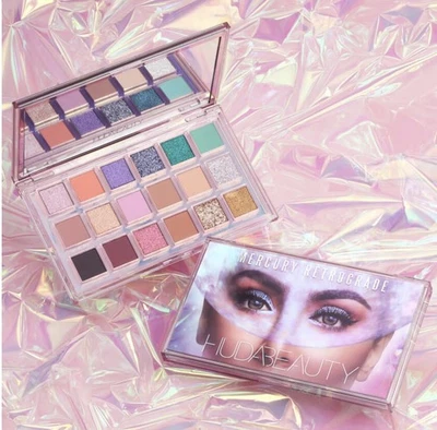 Huda Beauty Mercury Retrograde Eyeshadow Palette DISCONTINUED NIB - Image 1 of 3