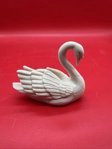 Lenox Schwan Porzellan Tischkartenhalter Tortenaufleger Sammlerstück - Bild 1 von 9