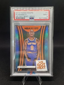 RJ BARRETT 2019 NBA Hoops Premium Stock We Got Next Holo #1 PSA 9 MINT Rookie RC - Picture 1 of 2