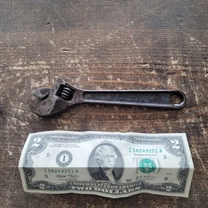Vintage Diamalloy Diamond Calk Horseshoe 6" Adjustable Wrench Forged Made in USA - Picture 1 of 10