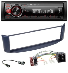 Pioneer MP3 1DIN DAB USB AUX Autoradio für Smart ForTwo 450 blau ohne Metallscha - Bild 1 von 10