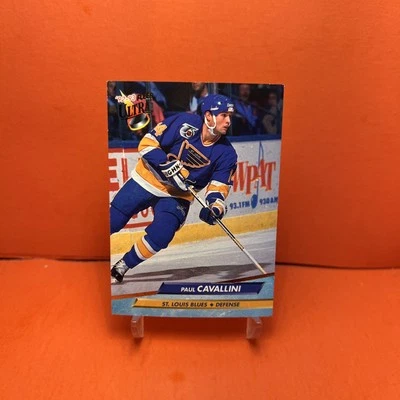 1992-93 Fleer Ultra Paul Cavallini #185 EX🦄 - Image 1 of 2