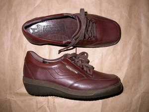 Mephisto Mabel Brown Laced Shoe 6 - Picture 1 of 2