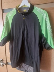 Mavic Sprint Relax Cycling Jersey Black XLarge USED - Picture 1 of 9