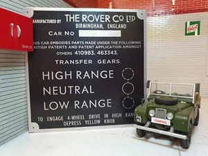 Land Rover Series 1 80 1950-51 Gearbox Bulkhead Transfer Box Plate 16100603  - Picture 1 of 1