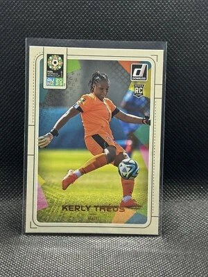 2023 Donruss Womens World Cup #75 Kerly Theus RC Haiti - Image 1 of 2