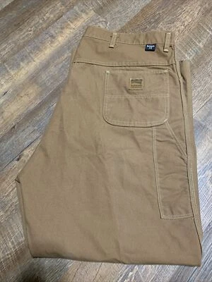 Pantalones de mezclilla de carpintero Bulwark Extreme resistentes al fuego FR de lona de trabajo medidas 45x29 Foto 1 de 4