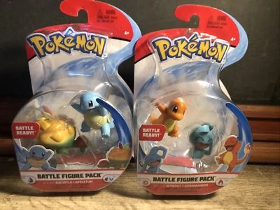 Paquete de figuras de batalla Pokémon Wynaut Charmander Squirtle Appletun ¡Lote envío rápido! B3 Foto 1 de 4