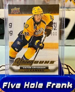 2015-16 Upper Deck Viktor Arvidsson U.D. Canvas Young Guns #C218 - Picture 1 of 3