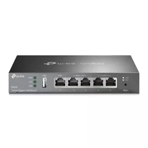 TP-Link TL-ER605 (TL-R605) SafeStream Gigabit Multi-WAN VPN Router PPPoE 1 WAN 3 - Picture 1 of 4