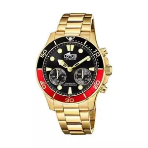 LOTUS WATCHES Men's Mod. 18802/4 Stainless Steel Blue Chronograph Watch - Picture 1 of 2