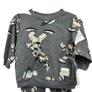 Disney Mickey & Friends Astronaut Mickey Mouse Sweatshirt kids size 4 - Picture 1 of 7