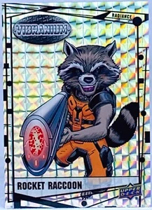 2015 UD Marvel Vibranium Radiance Refractor #9 cohete mapache 29/50 casi nuevo/m - Imagen 1 de 2