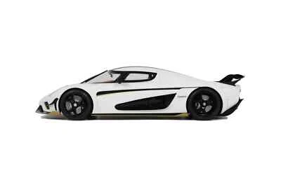 2023 Koenigsegg Regera (GT913) 白色 1/18 比例模型 GT Spirit 出品(全新) — 第 1/4 张图片
