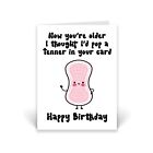 Funny Birthday Cards Tenner In Your Card Joke Novelty Cards Friend Banter CD366