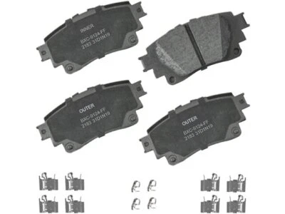 Juego de pastillas de freno traseras Bendix 95213PPQG para Lexus RX350 2023 Foto 1 de 2